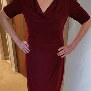 Ralph Lauren Dress  burgundy